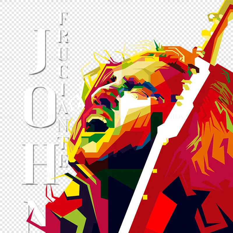 John Frusciante RHCP Guitarist WPAP (PNG)