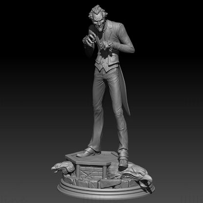 Joker 3D Print Model STL