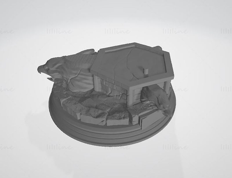 Modelo de impresión en 3D del Guasón STL