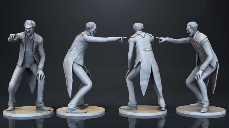 Joker 3D-printmodel STL