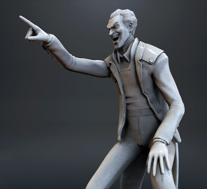 Joker 3D-printmodel STL