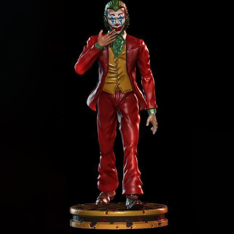 Joker Figure 3D Model Ready to Print STL