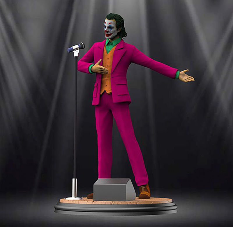 Joker Figurines 3D Model Ready to Print STL