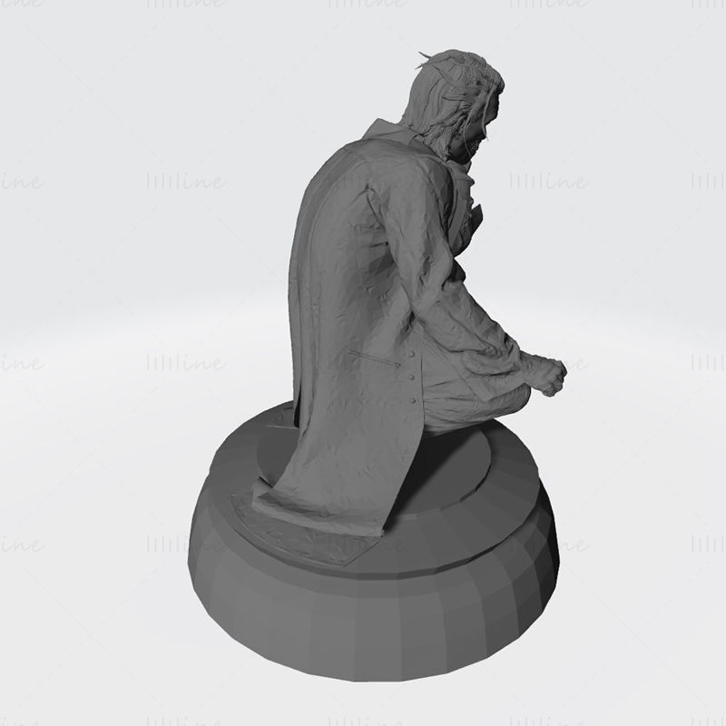 تماثيل جوكر نموذج الطباعة ثلاثية الأبعاد STL