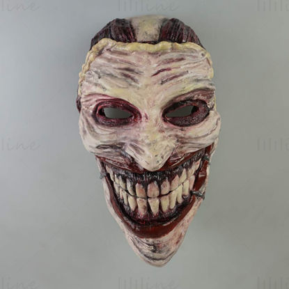 Máscara de Joker Modelo de impresión 3D STL