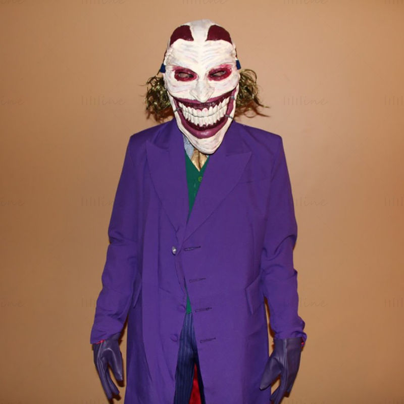 Joker Mask 3D Printing Model STL