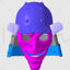 Joker Samurai Helmet 3D Printing Model STL