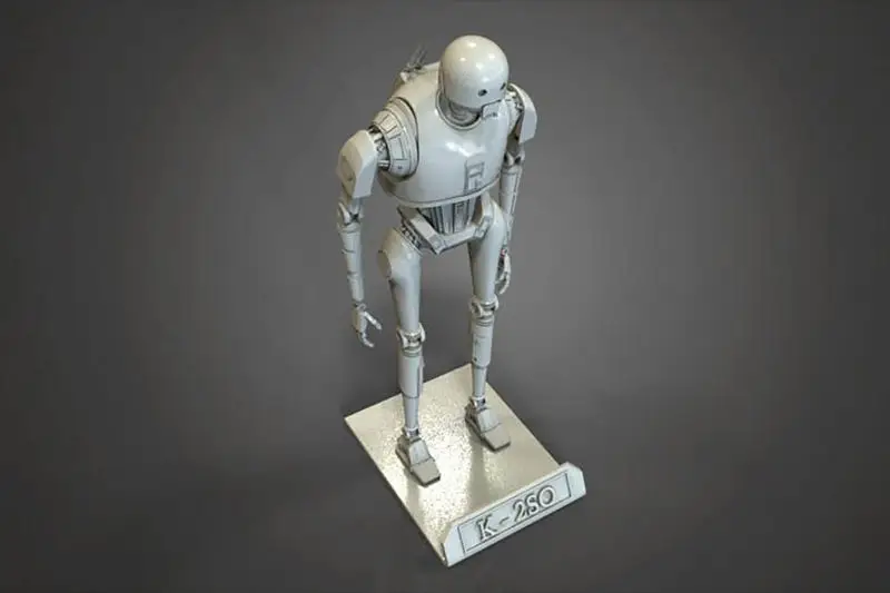 K-2SO Figürleri 3D Baskı Modeli STL