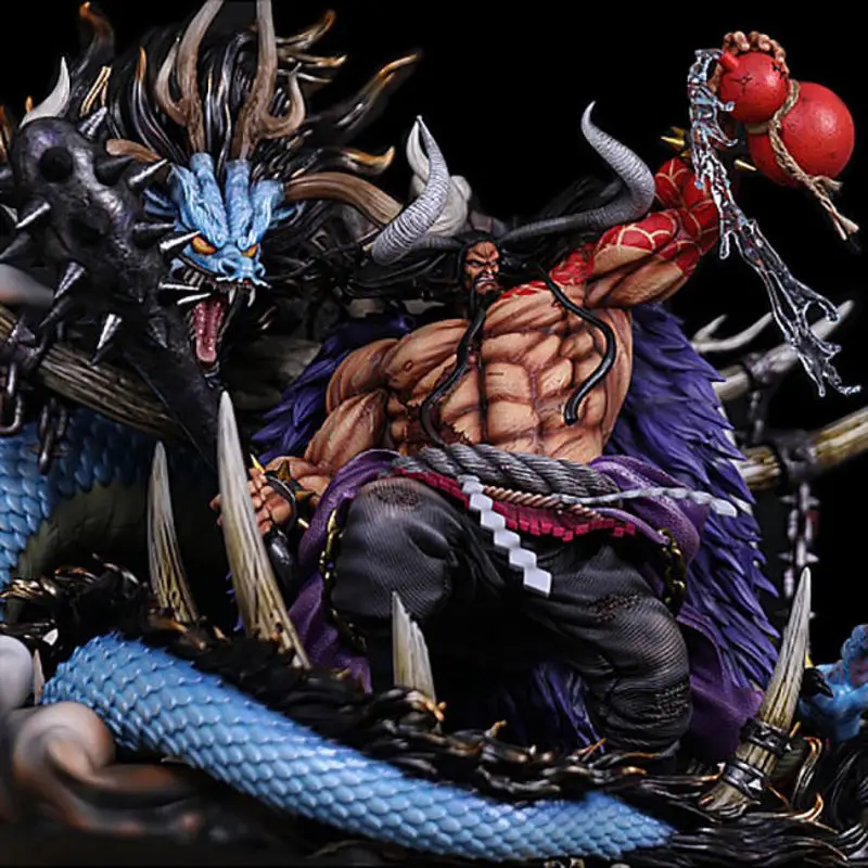 Kaido Emperor and Dragon 3D Printing Model STL