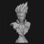 Kakashi 3d printing model stl