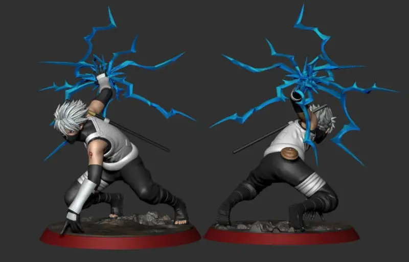 Kakashi Anbu - Narutov model 3D tiskanja STL