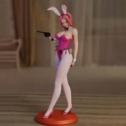 Kallen Bunny 3D Print Model STL