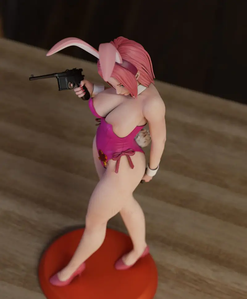 Kallen Bunny 3D Print Model STL