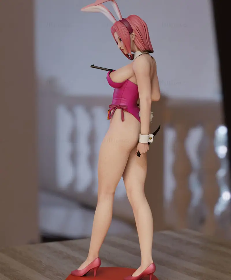 Kallen Bunny 3D Print Model STL