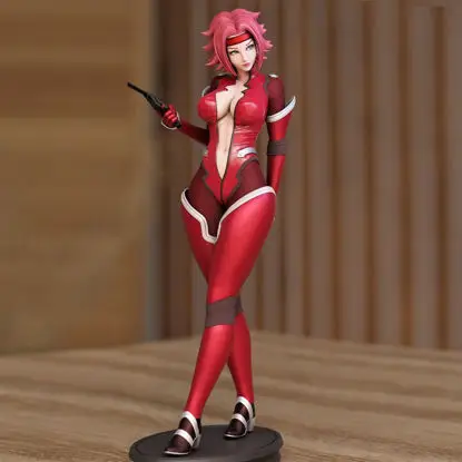 Kallen - Modelo de impresión 3D de Code Geass STL