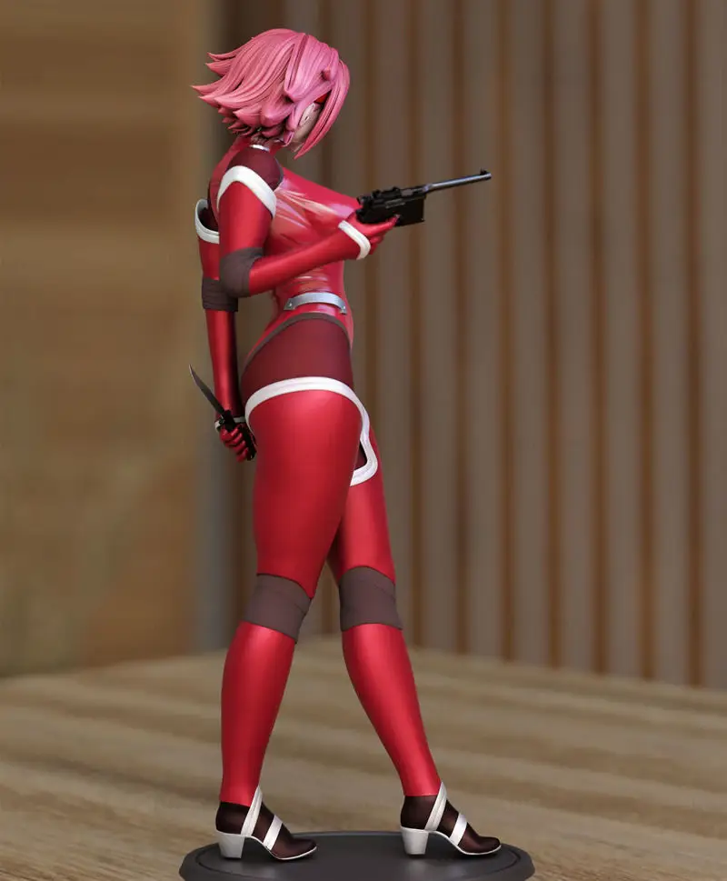 Kallen - Model 3D tiskanja Code Geass STL