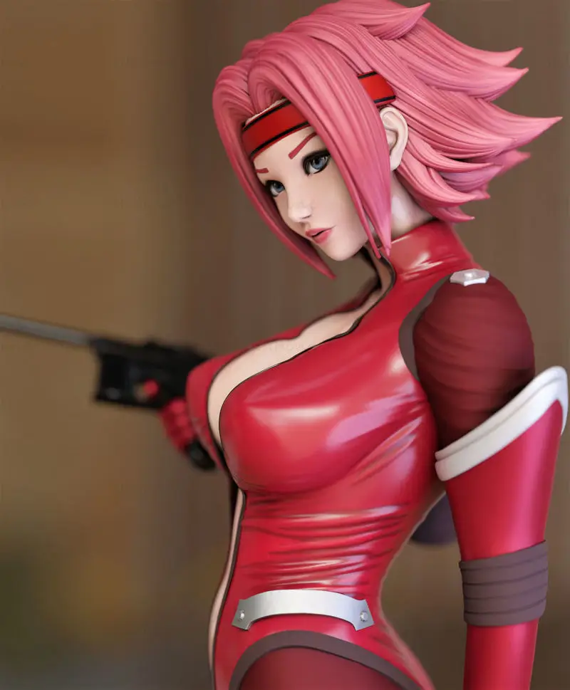 Kallen - Code Geass 3D Print Model STL