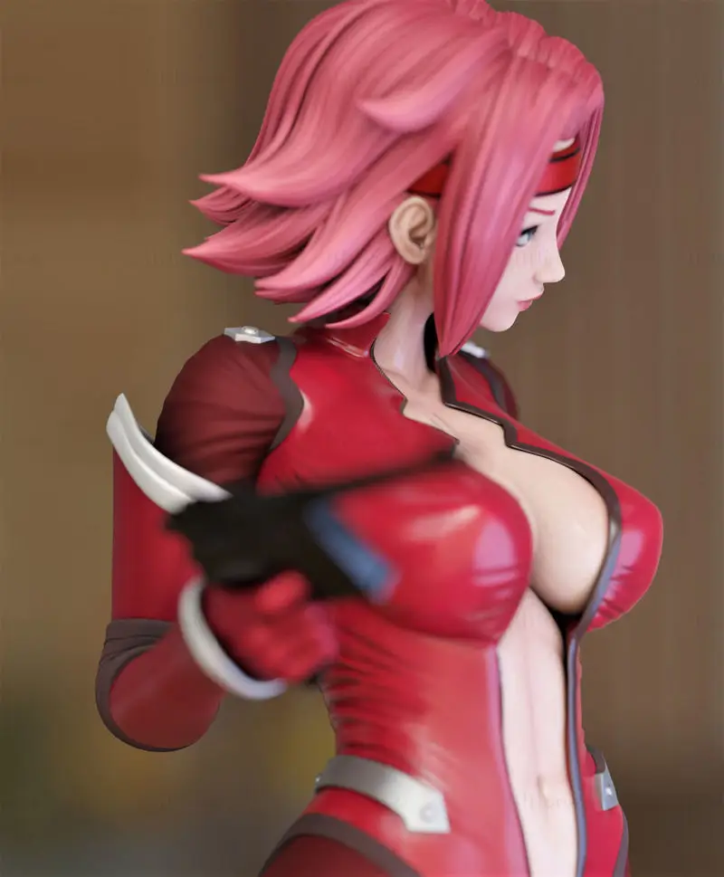 Kallen - Model 3D tiskanja Code Geass STL