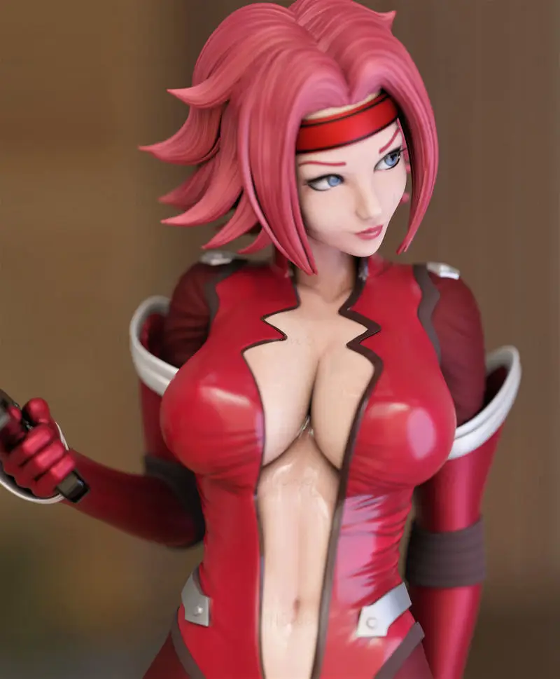 Kallen - Model 3D tiskanja Code Geass STL