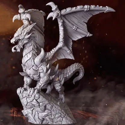 Kalzreg - Dragon Lord Miniaturas Modelo de impresión 3D STL