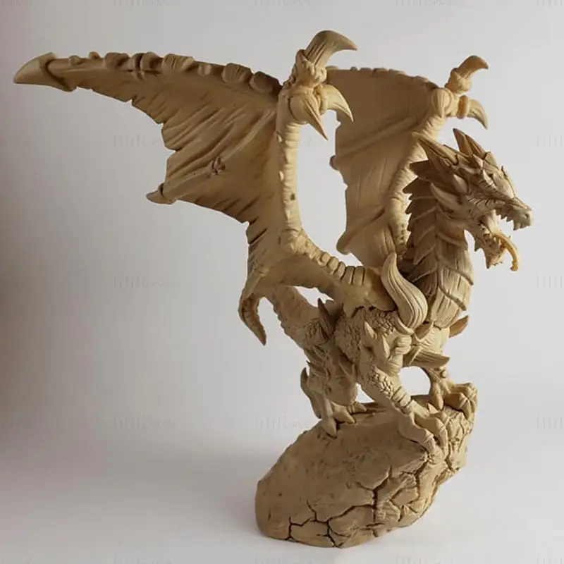 Kalzreg - Dragon Lord Minyatürleri 3D Baskı Modeli STL