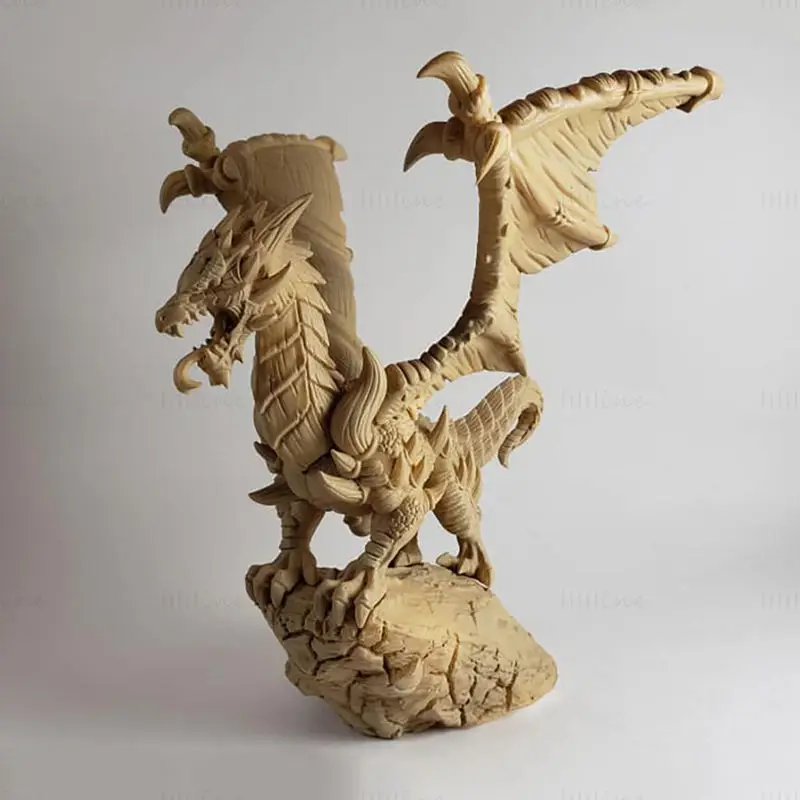 Kalzreg - Miniatury Dragon Lord 3D Printing Model STL
