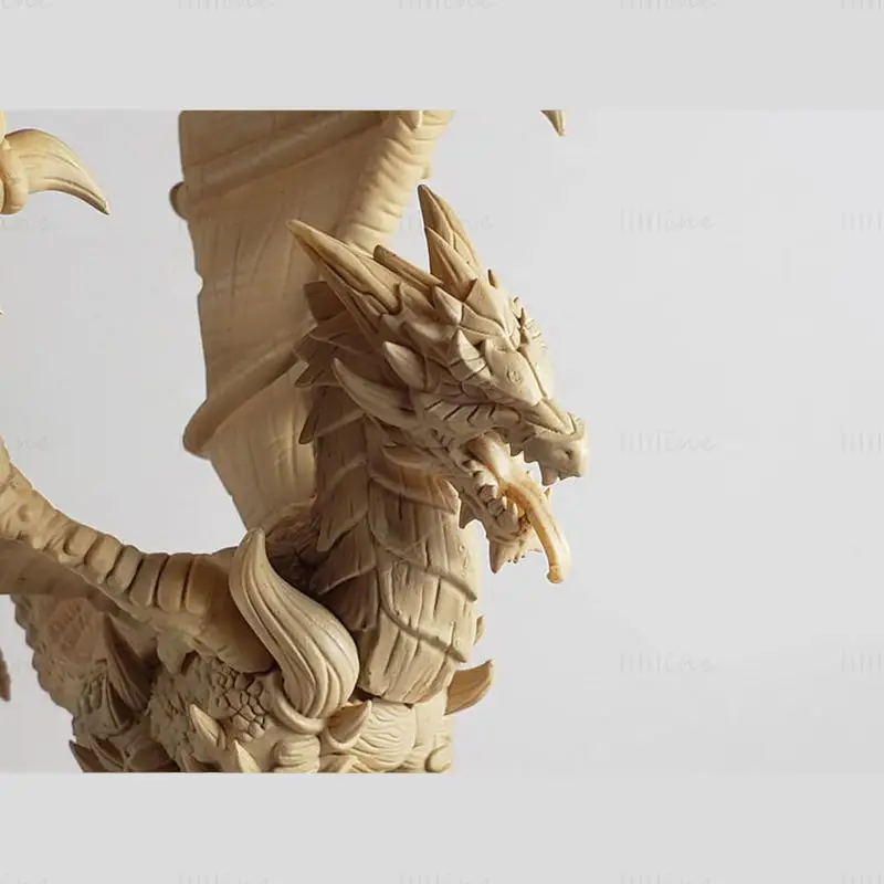 Kalzreg - Dragon Lord Minyatürleri 3D Baskı Modeli STL