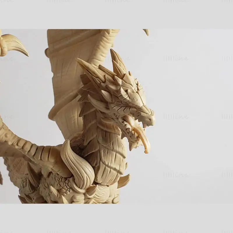 Kalzreg - Dragon Lord Miniaturen 3D-printmodel STL