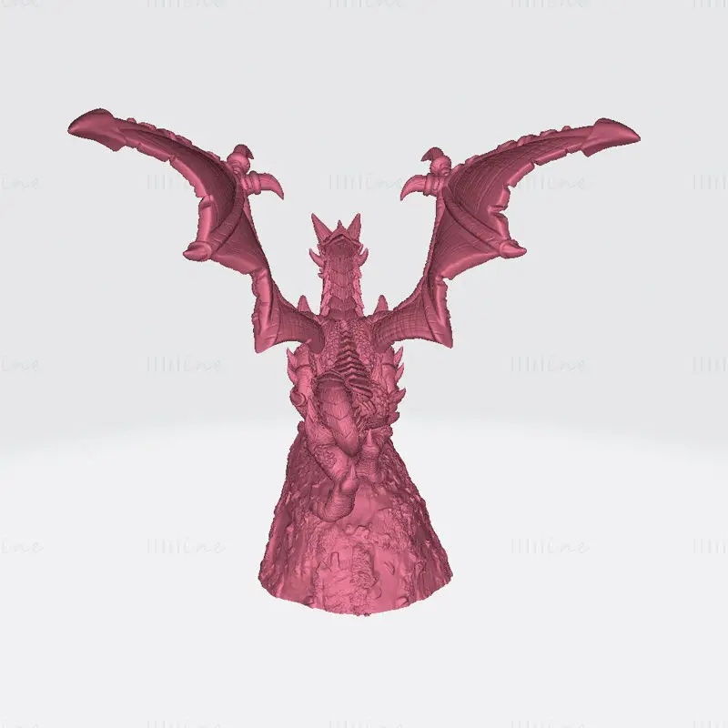 Kalzreg - Drachenlord Miniaturen 3D-Druck Modell STL