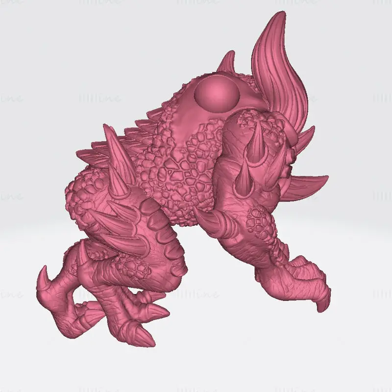Калцрег - Модель 3D-печати миниатюр Лорда Дракона STL