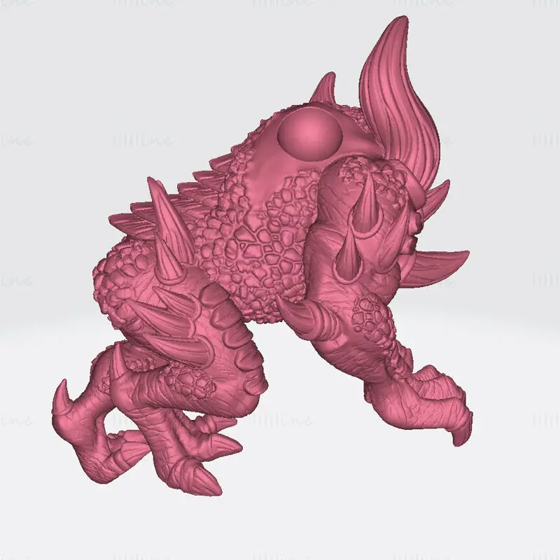 Kalzreg - Dragon Lord Miniaturas Modelo de impresión 3D STL