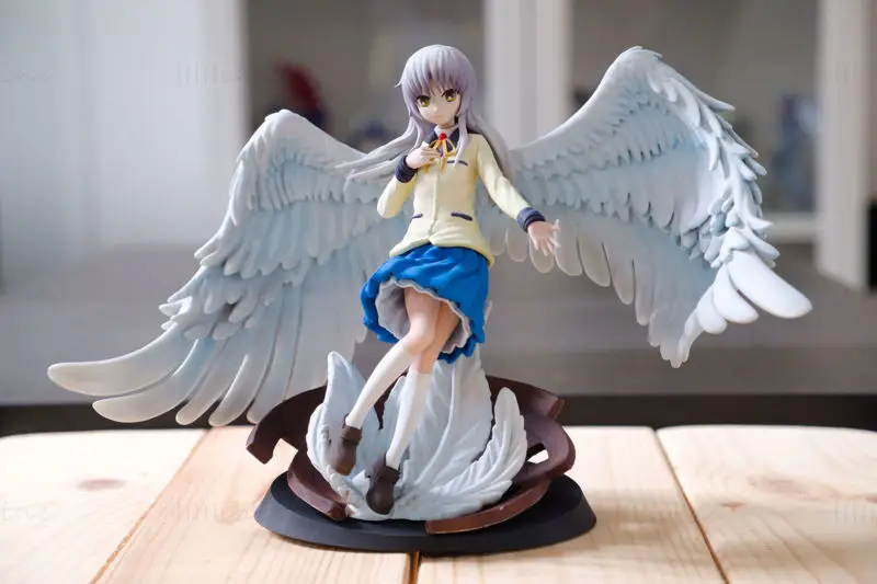 Kanade Tachibana - Angel Beats 3D Print Model STL