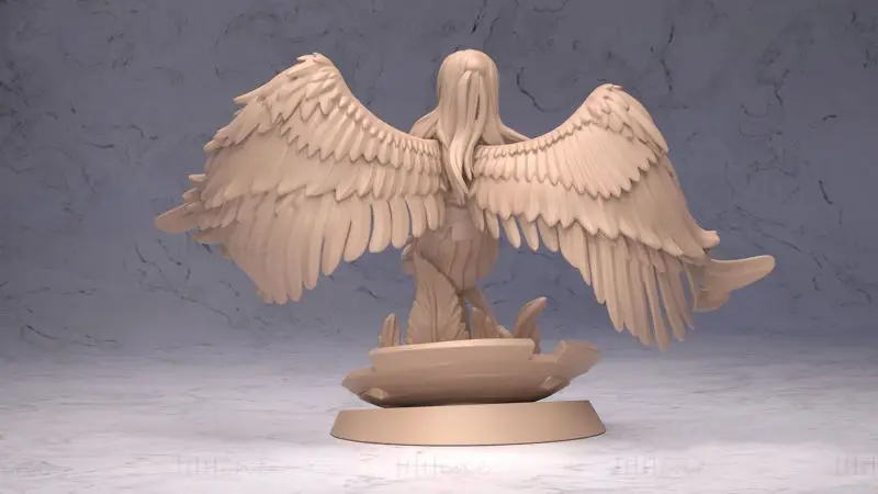 Kanade Tachibana - Angel Beats 3D Print Model STL