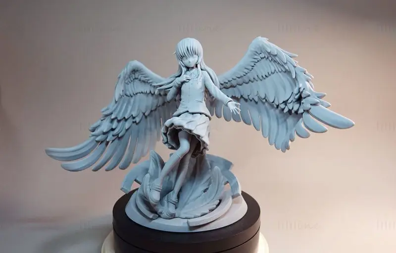 Kanade Tachibana - Angel Beats 3D Print Model STL