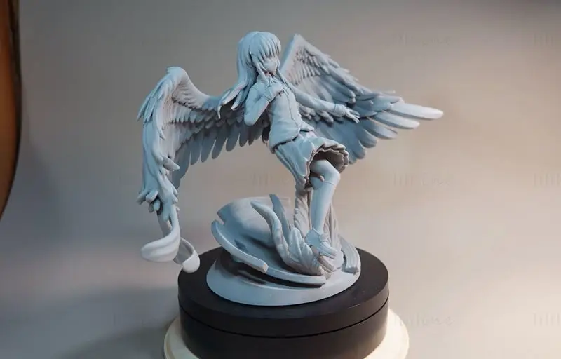 Kanade Tachibana - Angel Beats 3D Print Model STL