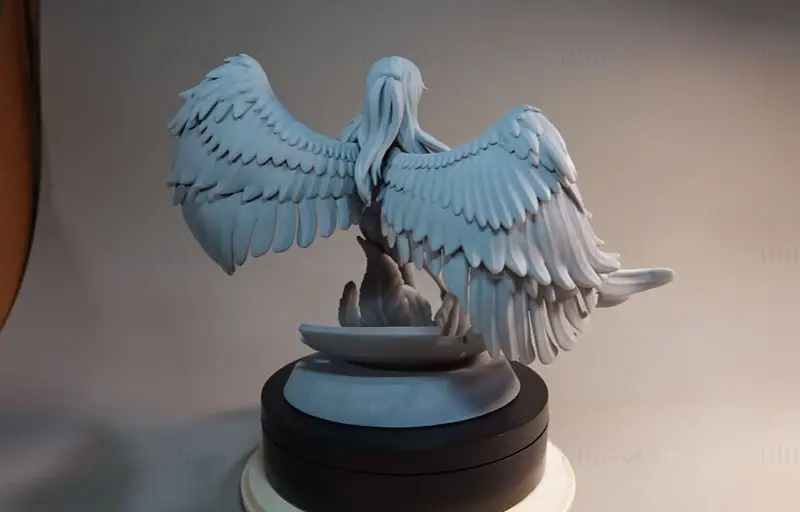 Kanade Tachibana - Angel Beats 3D Print Model STL