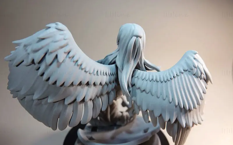 立華 かなで（たちばな かなで） - Angel Beats 3D プリントモデル STL