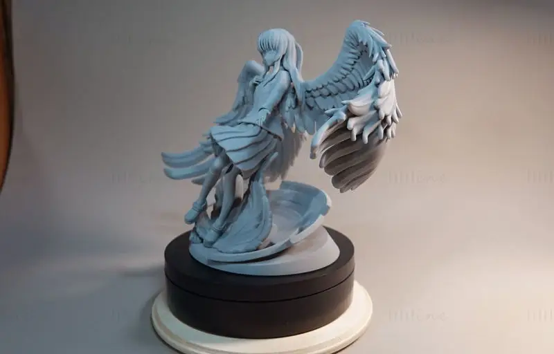 Kanade Tachibana - Angel Beats 3D Print Model STL