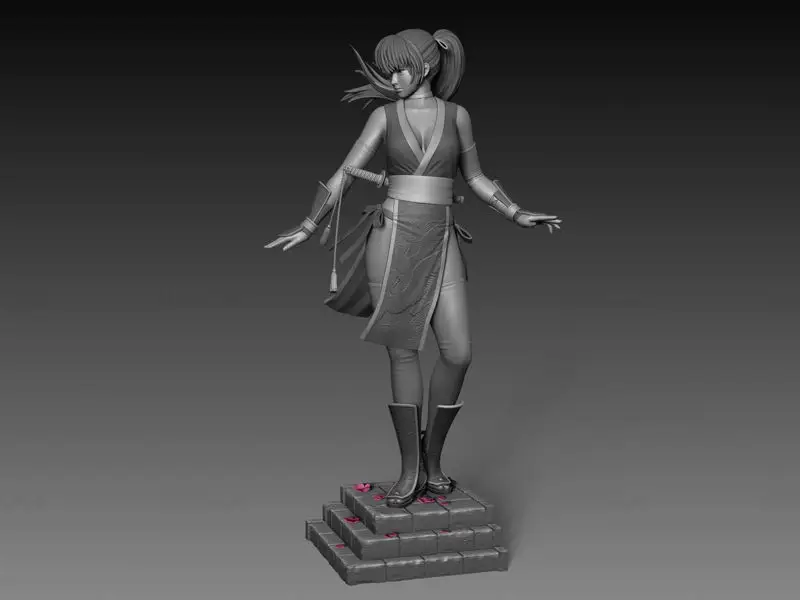 Kasumi (Dead Or Alive) Figuries Modello di stampa 3D File STL