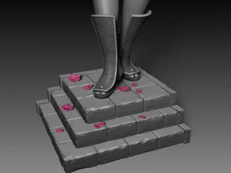 Kasumi (Dead Or Alive) Figuries Modello di stampa 3D File STL