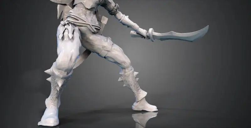 Katarina the Sinister Blade 3D Print Model STL File (League of Legends)