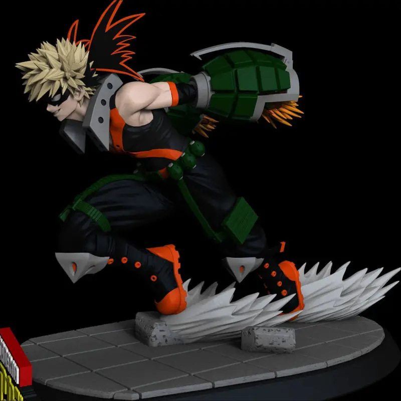 Katsuki Bakugo - My Hero Academia Modelo de impressão 3D STL