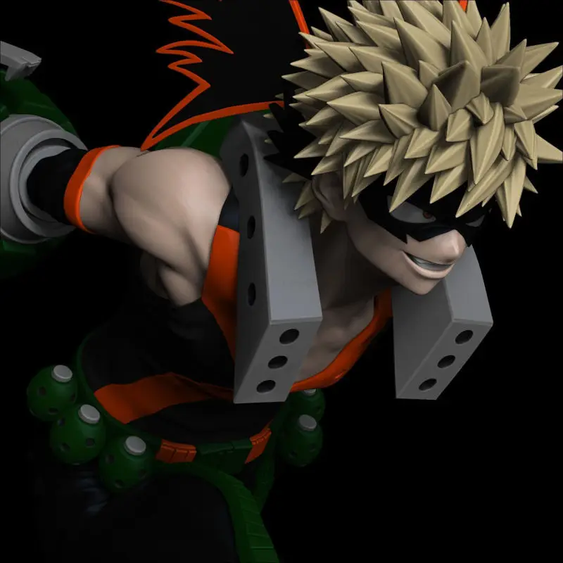 Katsuki Bakugo - My Hero Academia Modelo de impressão 3D STL