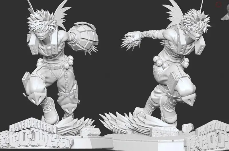 Katsuki Bakugo - My Hero Academia 3D tiskalni model STL