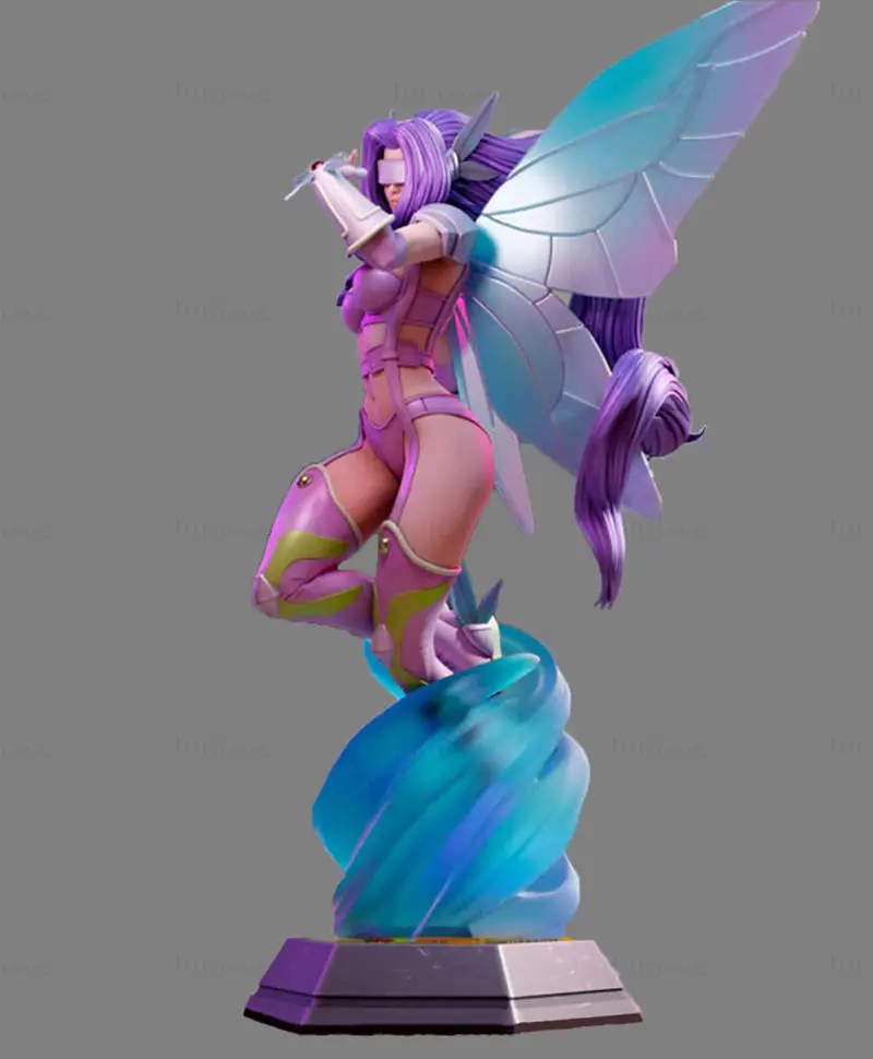 Kazemon Digimon 3D Print Model STL Files