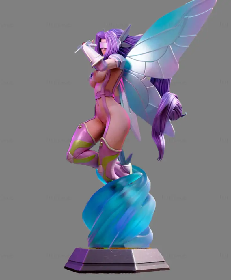 Kazemon Digimon 3D Print Model STL Files