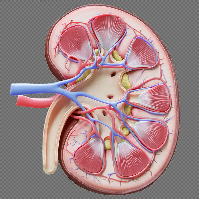 Kidney medical illustration PNG