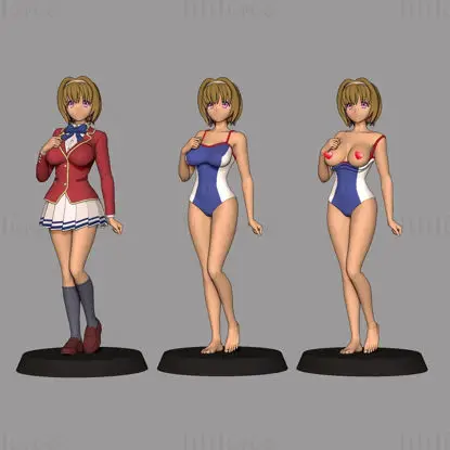 Kikyo Kushida - Classroom Of The Elite 3D Print Model STL