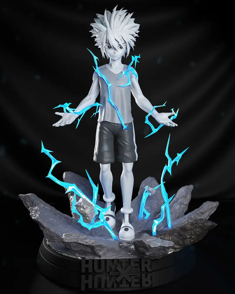 Killua Zoldyck - Охотник x Охотник 3D-печатная модель STL