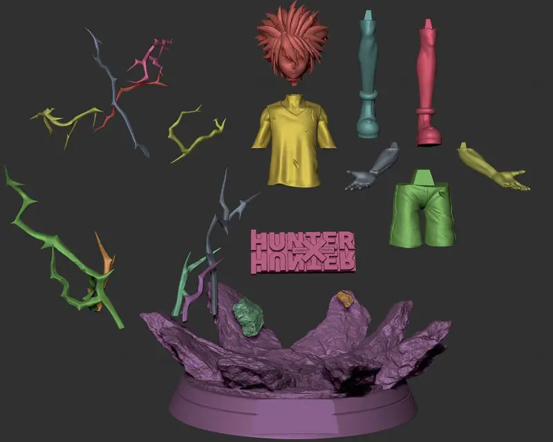 Killua Zoldyck - Hunter x Hunter 3D Printing Model STL